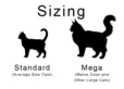 Image showing cat door sizing