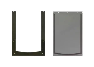 Large replacement flap and flap seal - gray