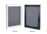 Large wall mounted RANGER door with grey flap